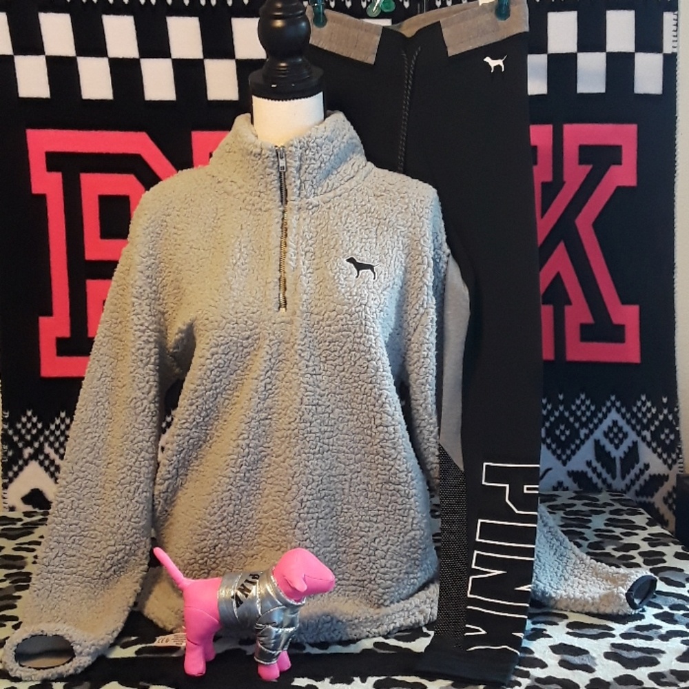 *SOLD* NWT Pink vs Sherpa Set